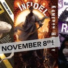 Get FREE copies of GOD’S WAR and INFIDEL