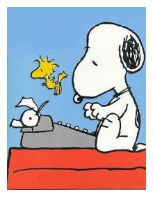 snoopy-writing-life