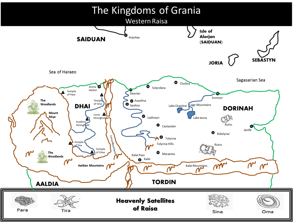 Mapping the Days of Our Lives MIRROR EMPIRE Map & Giveaway Kameron
